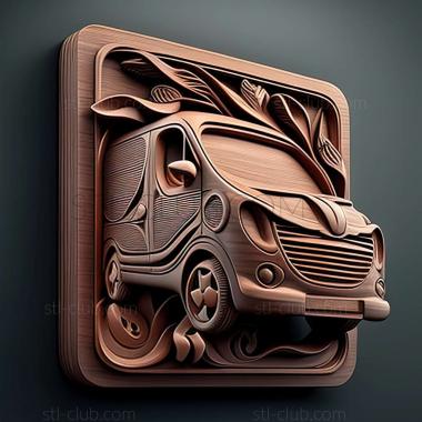 3D мадэль Opel Vivaro (STL)